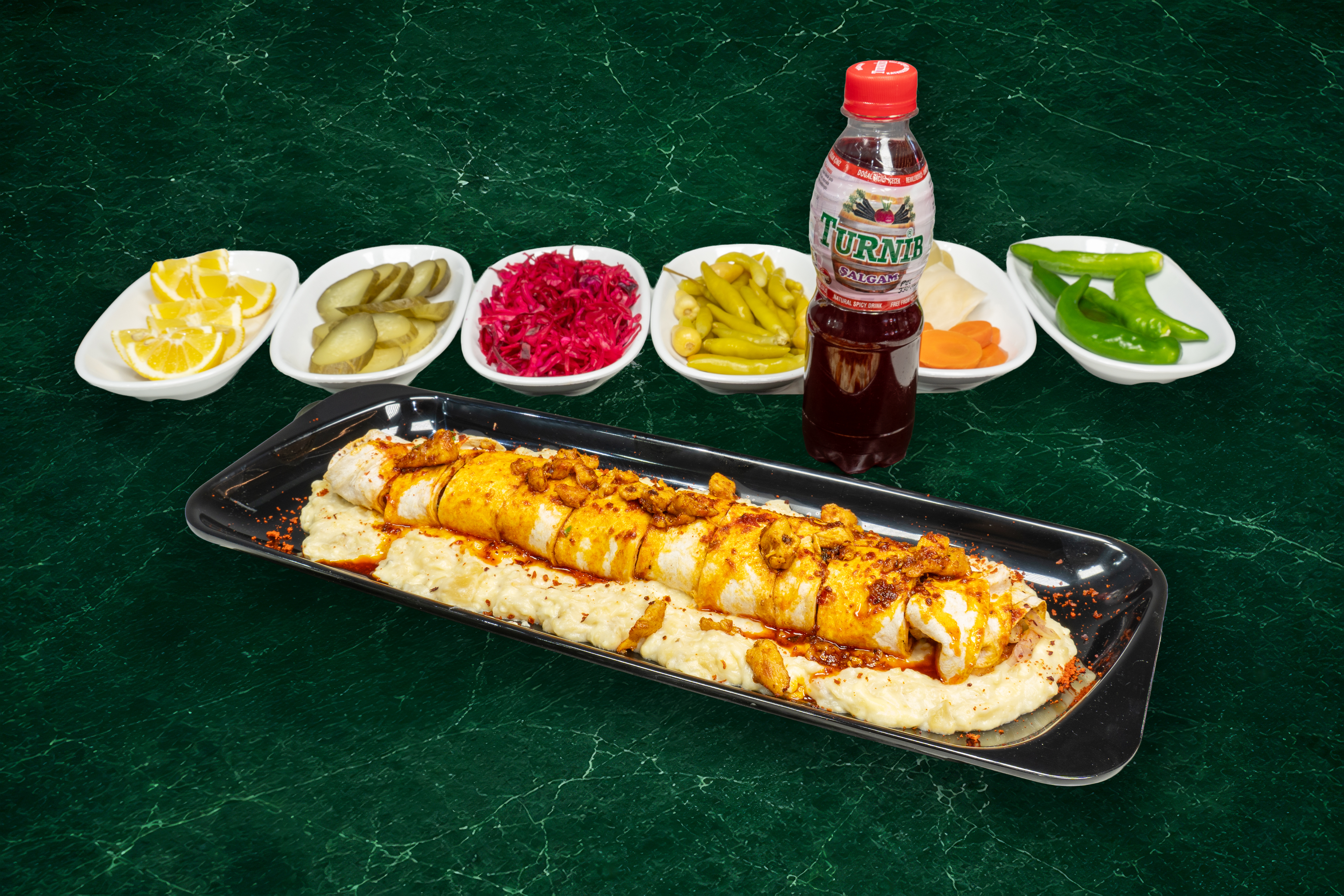 Yarım Çukurova Beğendi Tavuk Tantuni